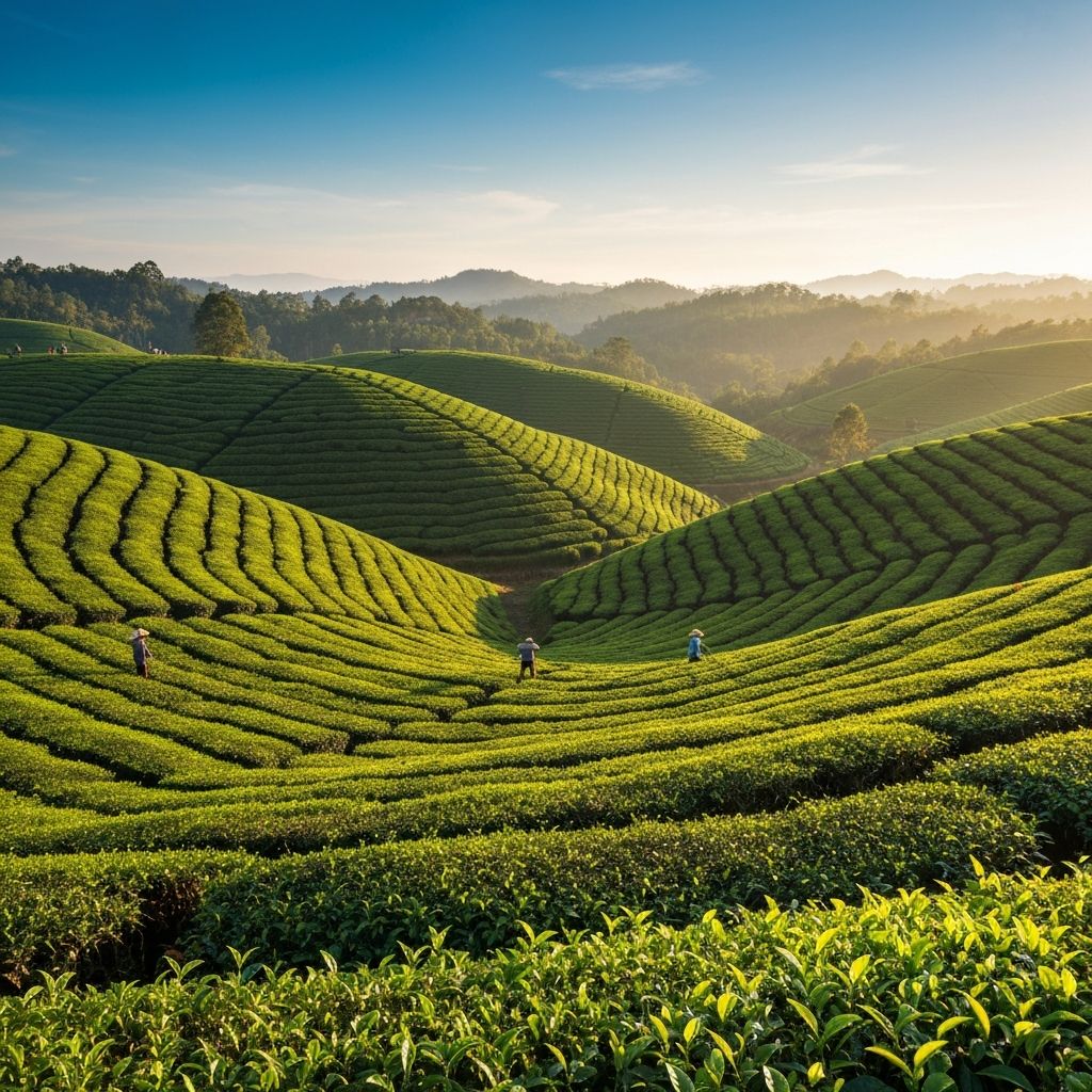 Cameron Highlands tea plantation - Scenic Malaysia hill station for eVisa visitors