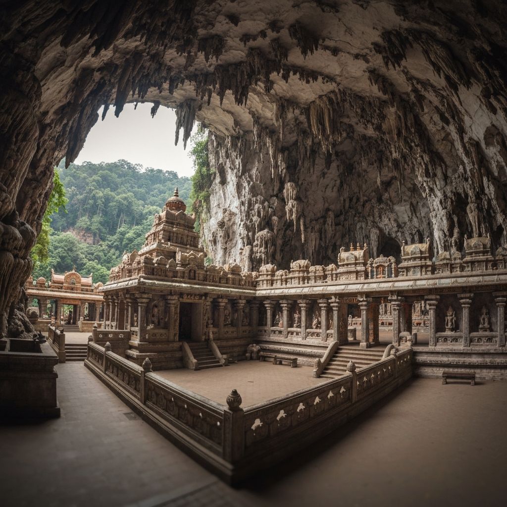 Ipoh cave temple Perak - Heritage Malaysia tourist site for eVisa travelers