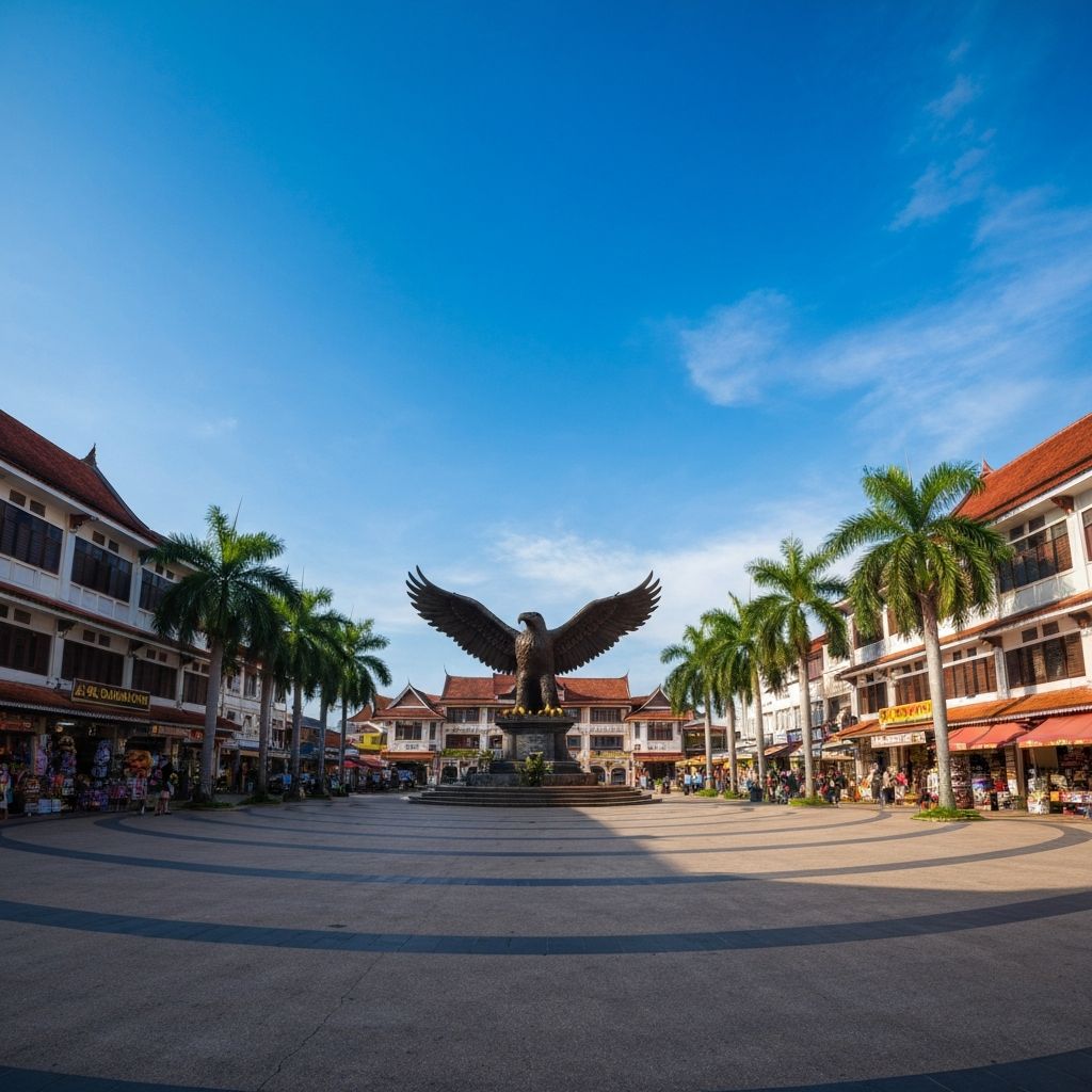 Langkawi Eagle Square - Premier Malaysia island destination for eVisa visitors